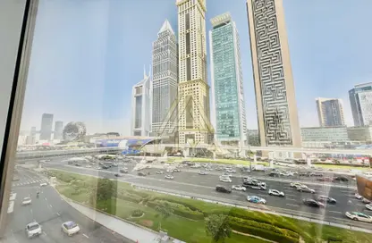 Office Space - Studio - 1 Bathroom for rent in Al Moosa Tower 1 - Al Moosa Towers - Sheikh Zayed Road - Dubai