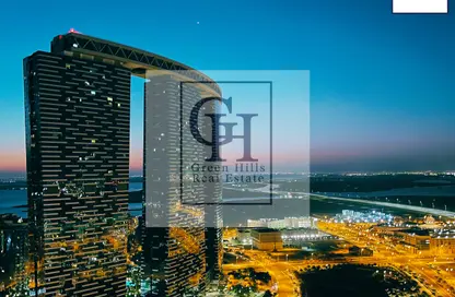 Apartment - 1 Bedroom - 2 Bathrooms for rent in The Gate Tower 3 - Shams Abu Dhabi - Al Reem Island - Abu Dhabi