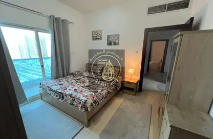 Apartment - 2 Bedrooms - 2 Bathrooms for rent in Al Naemiya Tower 2 - Al Naemiya Towers - Al Nuaimiya - Ajman