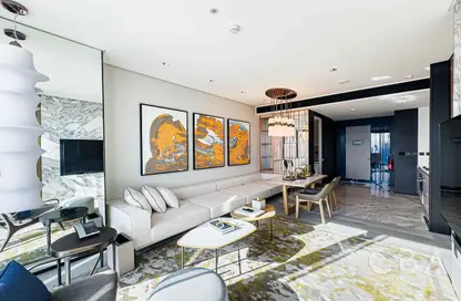 Apartment - 1 Bedroom - 2 Bathrooms for rent in One Za'abeel Tower - Zabeel 1 - Zabeel - Dubai