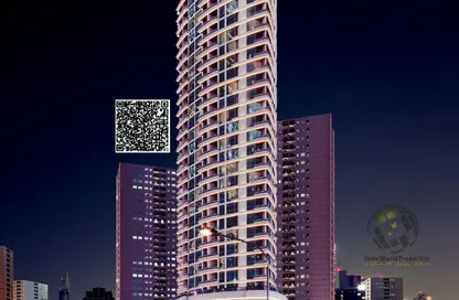 شقة - غرفة نوم - 2 حمامات للبيع في C1 برج - أبراج لؤلؤة عجمان - عجمان وسط المدينة - عجمان