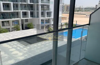 صورة لـ حوض سباحة شقة - غرفة نوم - 2 حمامات للبيع في الواحة 1 - مساكن الواحه - مدينة مصدر - أبوظبي ، صورة رقم 1