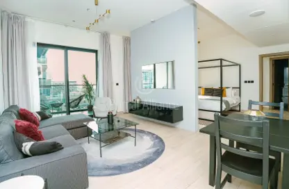 شقة - غرفة نوم - 2 حمامات للايجار في مرتفعات بن غاطي - الضاحية 10 - قرية جميرا الدائرية - دبي