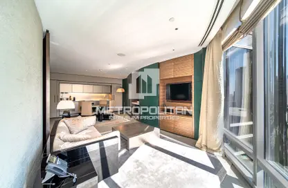 صورة لـ غرفة- غرفة النوم شقة - غرفة نوم - 1 حمام للبيع في مساكن أرماني - برج خليفة - دبي وسط المدينة - دبي ، صورة رقم 1