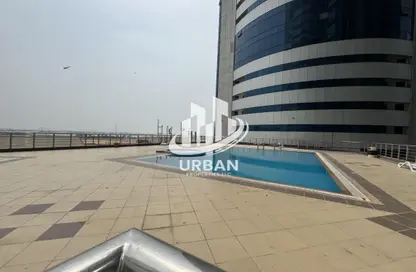 شقة - غرفة نوم - 2 حمامات للايجار في 3 برج منازل - الممزر - الشارقة - الشارقة