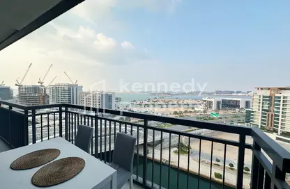 Balcony image for: Apartment - 2 Bedrooms - 3 Bathrooms for sale in Lamar Residences - Al Seef - Al Raha Beach - Abu Dhabi, Image 1