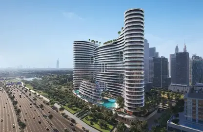 Apartment - Studio - 1 Bathroom for sale in Binghatti Aquarise - Business Bay - Dubai