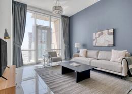 Living Room image for: Apartment - 2 bedrooms - 3 bathrooms for rent in Amna - Al Habtoor City - Business Bay - Dubai, Image 1