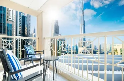 Balcony image for: Apartment - 2 Bedrooms - 2 Bathrooms for rent in 29 Burj Boulevard - Downtown Dubai - Dubai, Image 1