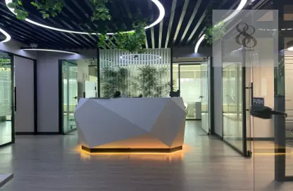 Office Space - Studio - 1 Bathroom for sale in Clover Bay Tower - Business Bay - Dubai