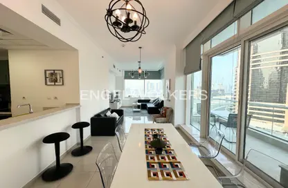 Apartment - 1 Bedroom - 2 Bathrooms for rent in Botanica Tower - Dubai Marina - Dubai