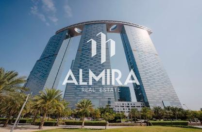 Apartment - 1 Bedroom - 2 Bathrooms for rent in The Gate Tower 1 - Shams Abu Dhabi - Al Reem Island - Abu Dhabi