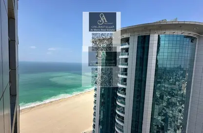 شقة - غرفة نوم - 2 حمامات للبيع في برج الكورنيش - طريق كورنيش عجمان - عجمان