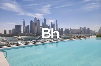شقة - غرفة نوم - 2 حمامات للايجار في بالاس بيتش ريزيدنس - إعمار بيتشفرونت - دبي هاربور - دبي