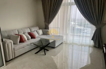 Living Room image for: Apartment - 1 Bedroom - 1 Bathroom for rent in Jewelz by Danube - Arjan - Dubai, Image 1