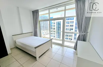 Apartment - Studio - 1 Bathroom for rent in Royal Residence 1 - Royal Residence - Dubai Sports City - Dubai