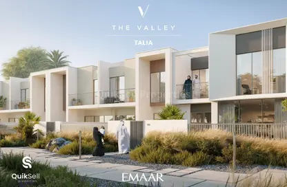 Townhouse - 3 Bedrooms - 4 Bathrooms for sale in Talia - The Valley - Dubai