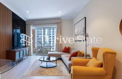 Apartment - 1 Bedroom - 2 Bathrooms for rent in Marina Heights - Dubai Marina - Dubai
