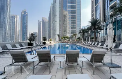 صورة لـ حوض سباحة شقة - 2 غرف نوم - 2 حمامات للايجار في فورتي 1 - فورتي - دبي وسط المدينة - دبي ، صورة رقم 1