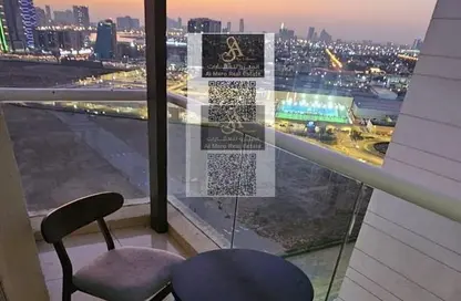 Apartment - 1 Bedroom - 2 Bathrooms for rent in Jasmine Towers - Garden City - Ajman