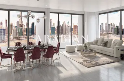 Apartment - 1 Bedroom - 2 Bathrooms for sale in Peninsula Five - Peninsula - Business Bay - Dubai