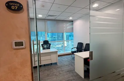 Office Space - Studio - 4 Bathrooms for rent in Hamdan Street - Abu Dhabi