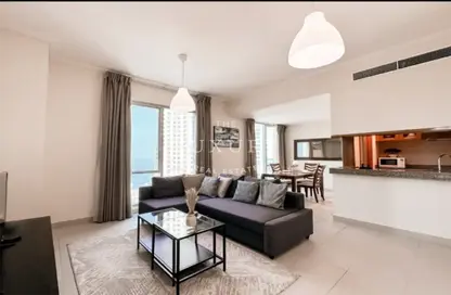 Apartment - 1 Bedroom - 2 Bathrooms for rent in Aurora Tower - Marina Promenade - Dubai Marina - Dubai