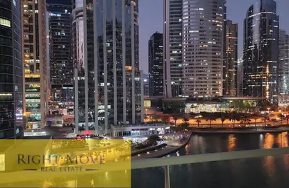 Apartment - Studio - 1 Bathroom for rent in Lake View Tower - JLT Cluster B - Jumeirah Lake Towers - Dubai