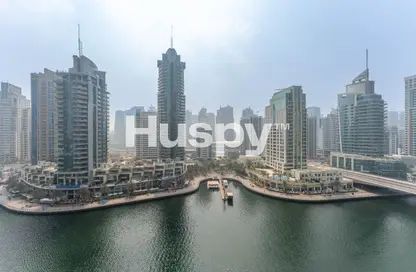 شقة - 3 غرف نوم - 3 حمامات للايجار في مارينا أركيد - دبي مارينا - دبي
