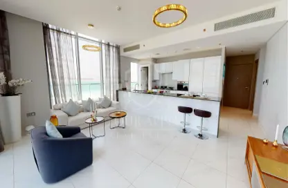 Living / Dining Room image for: Apartment - 3 Bedrooms - 4 Bathrooms for rent in The Residences at District One - Mohammed Bin Rashid City - Dubai, Image 1