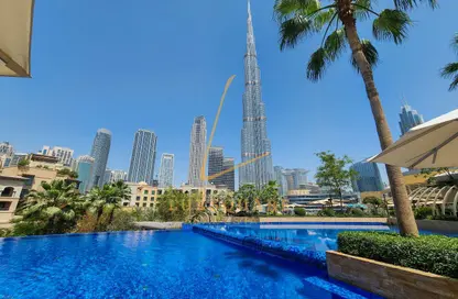 Apartment - Studio - 1 Bathroom for rent in Burj Lake Hotel - The Address DownTown - Downtown Dubai - Dubai