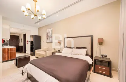 Apartment - Studio - 1 Bathroom for rent in Elite Downtown Residence - Downtown Dubai - Dubai