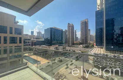 Balcony image for: Apartment - 1 Bathroom for sale in DAMAC Majestine - Business Bay - Dubai, Image 1