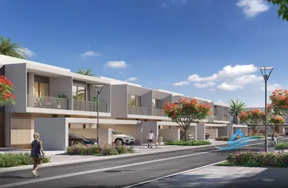 Outdoor House image for: Townhouse - 3 Bedrooms - 3 Bathrooms for sale in Maha Townhouses - Town Square - Dubai, Image 1