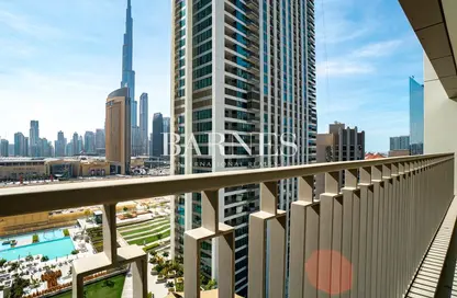 Balcony image for: Apartment - 3 Bedrooms - 4 Bathrooms for sale in Downtown Views II Tower 2 - Downtown Views II - Downtown Dubai - Dubai, Image 1