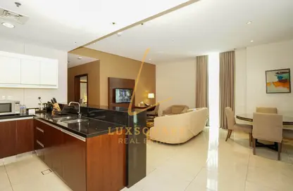 Apartment - 1 Bedroom - 2 Bathrooms for rent in Royal Continental Suites - Business Bay - Dubai