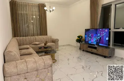 Apartment - 2 Bedrooms - 2 Bathrooms for rent in Oasis Tower - Al Rashidiya 1 - Al Rashidiya - Ajman