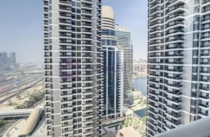 Apartment - 3 Bedrooms - 3 Bathrooms for rent in Green Lakes Towers - JLT Cluster S - Jumeirah Lake Towers - Dubai