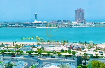 شقة - 3 غرف نوم - 4 حمامات للايجار في 1 ابراج الساحل - ابراج الساحل - شارع الكورنيش - أبوظبي