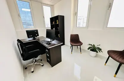 Office Space - Studio - 1 Bathroom for rent in Horizone Building - Port Saeed - Deira - Dubai