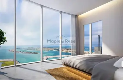 Room / Bedroom image for: Apartment - 1 Bathroom for sale in Ciel Tower - Dubai Marina - Dubai, Image 1