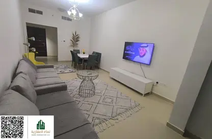 Apartment - 2 Bedrooms - 2 Bathrooms for rent in Jasmine Towers - Garden City - Ajman