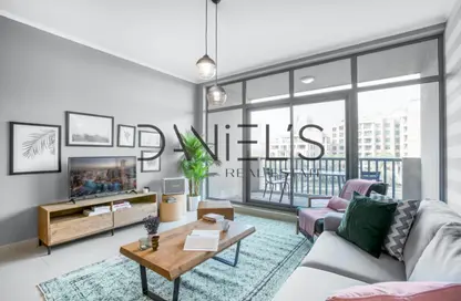 Apartment - 1 Bedroom - 2 Bathrooms for rent in The Links Canal Apartments - The Links - The Views - Dubai