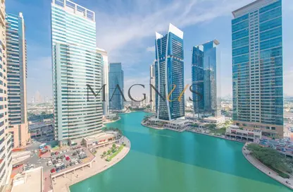 Apartment - 2 Bedrooms - 4 Bathrooms for rent in Green Lake Tower 2 - Green Lake Towers - Jumeirah Lake Towers - Dubai