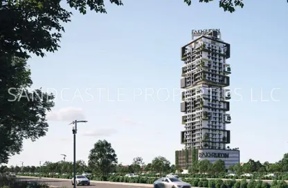 شقة - غرفة نوم - 2 حمامات للبيع في برج تريبان - مثلث قرية جميرا - دبي