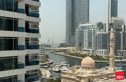 شقة - 1 حمام للايجار في برج إسكان - دبي مارينا - دبي