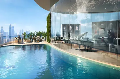 شقة - 2 غرف نوم - 2 حمامات للبيع في تاج القناة 2 - كانال كراون - الخليج التجاري - دبي