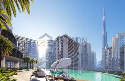 Apartment - Studio - 1 Bathroom for sale in Binghatti Skyblade - Downtown Dubai - Dubai