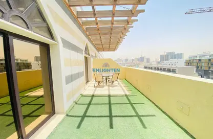 شقة - غرفة نوم - 2 حمامات للايجار في مسكن الزبيدي - منطقة 14 - قرية جميرا الدائرية - دبي