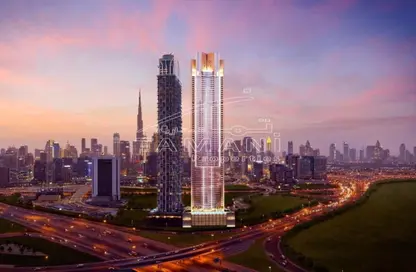 Apartment - Studio - 1 Bathroom for sale in Regalia By Deyaar - Business Bay - Dubai
